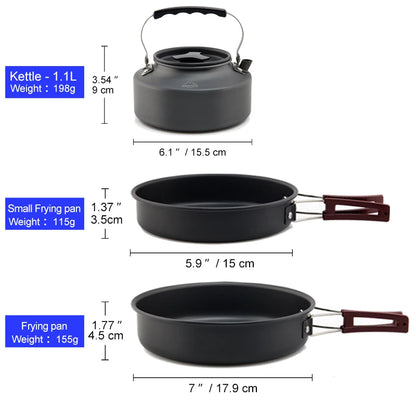 Outdoor Camping Cookware Set