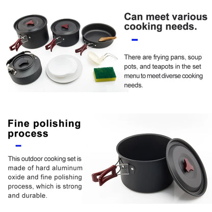 Outdoor Camping Cookware Set