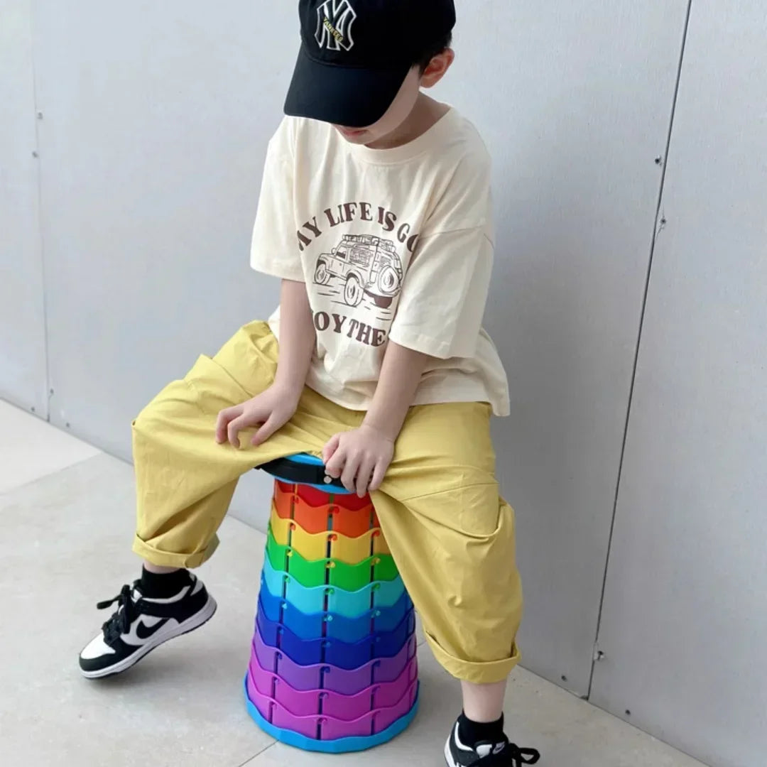 Portable Retractable Stool