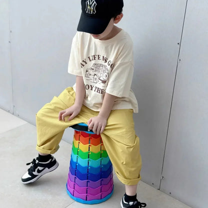 Portable Retractable Stool