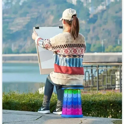 Portable Retractable Stool