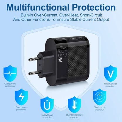 6-in-1 USB Fast Charger Adapter