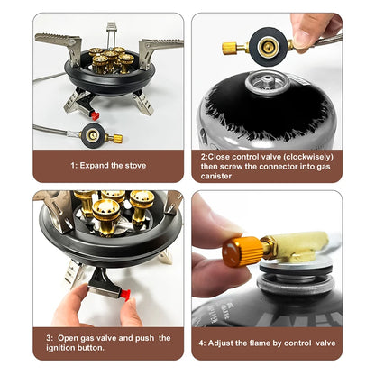 Portable Camping Gas Stove