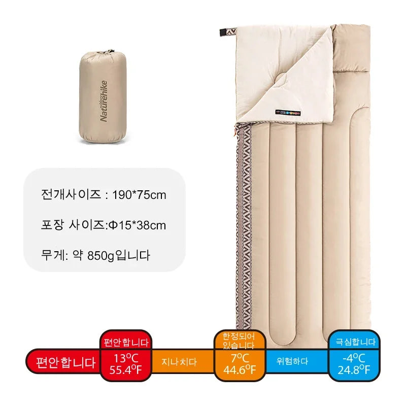 Ultralight Spliceable Sleeping Bag
