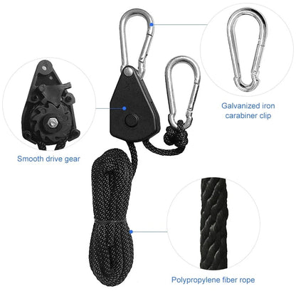 2pcs Adjustable 8" Ratchet Hangers