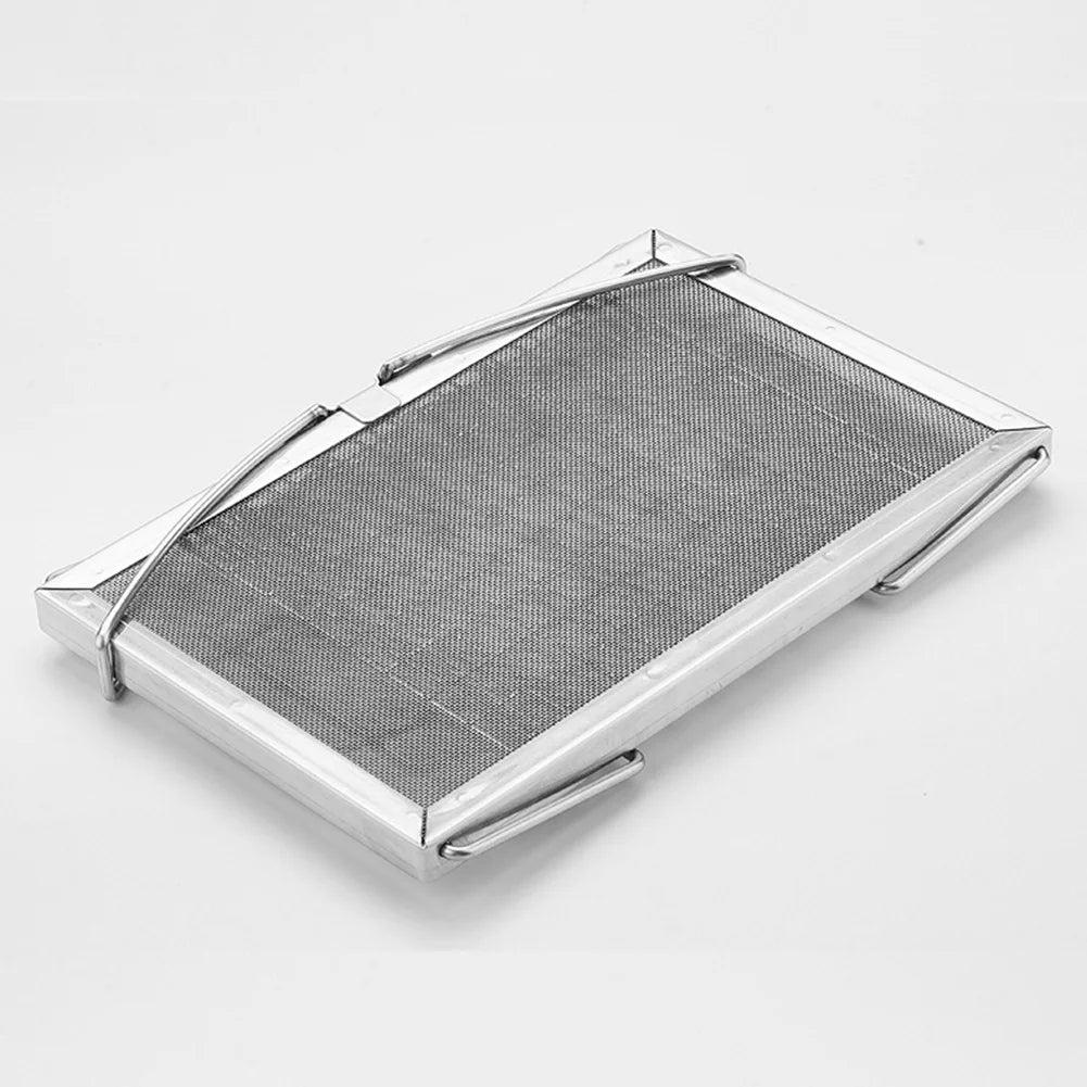 Foldable Stainless Steel Camping Toaster Rack