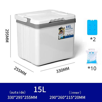 Insulated Portable Camping Cooler Box