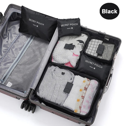 6 Pcs Travel Luggage Organizer Set