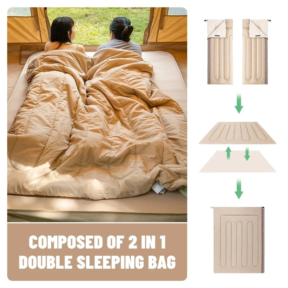 Ultralight Spliceable Sleeping Bag