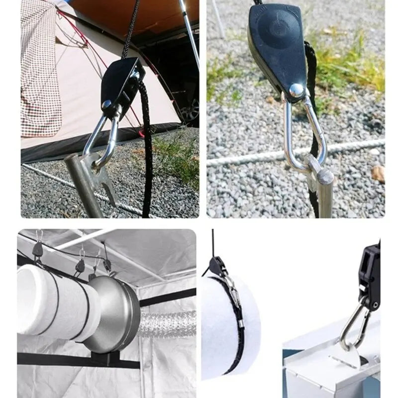 2pcs Adjustable 8" Ratchet Hangers